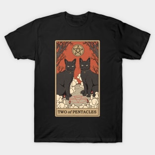 Two of Pentacles T-Shirt